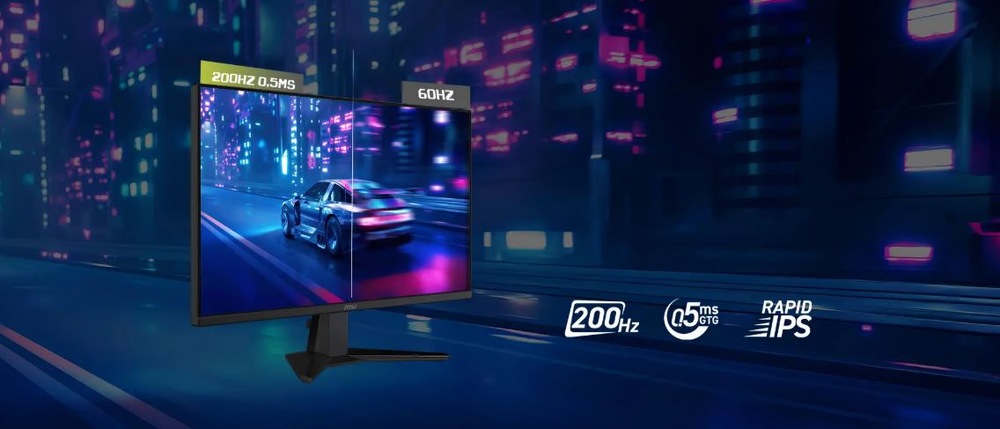 Herní monitor MSI MAG 275QF E20 černý Herní monitor MSI MAG 275QF s technologií pro plynulé zobrazení rychlých herních scén