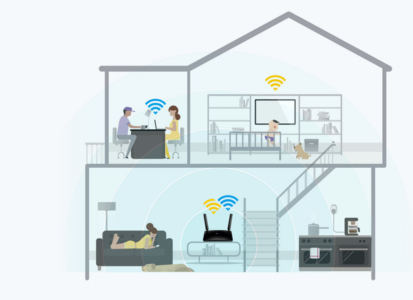 Router TP-Link Archer MR400 černý