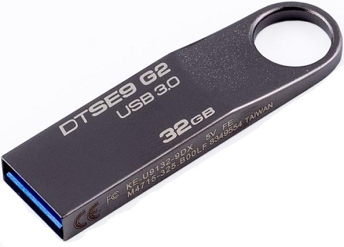 Kingston DataTraveler SE9 G2 Premium, 32 GB, šedá/kovová