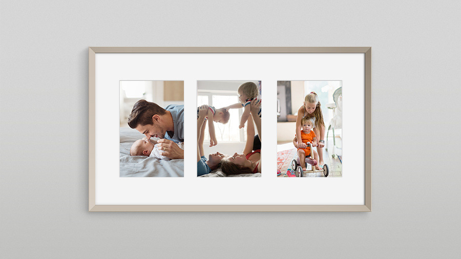 Televize Samsung The Frame QE32LS03CB Samsung QE32LS03CB - televize zobrazující rodinné fotografie