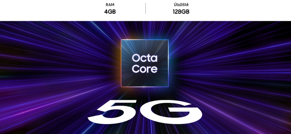 Mobilní telefon Samsung Galaxy A15 5G 4 GB / 128 GB černý