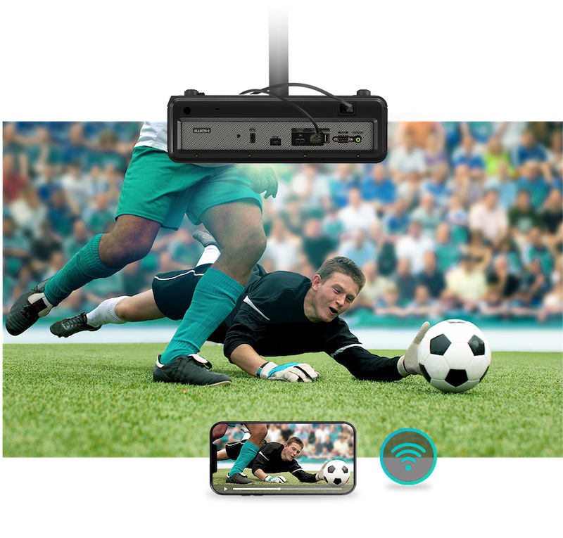 Projektor ViewSonic X2-4K černý/zelený