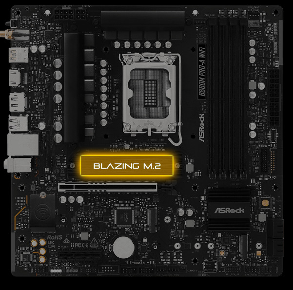 Základní deska ASRock B860M Pro-A WiFi Základní deska ASRock B860M Pro-A WiFi