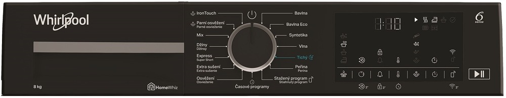 Sušička prádla Whirlpool C WD 85M WBS CZ bílá Sušička prádla Whirlpool C WD 85M WBS CZ