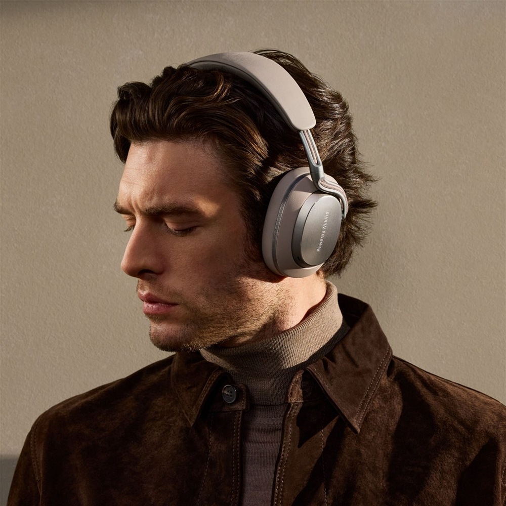 Sluchátka Bowers & Wilkins Px8 S2 Warm Stone béžová Bowers & Wilkins B&W PX8 S2, šedá