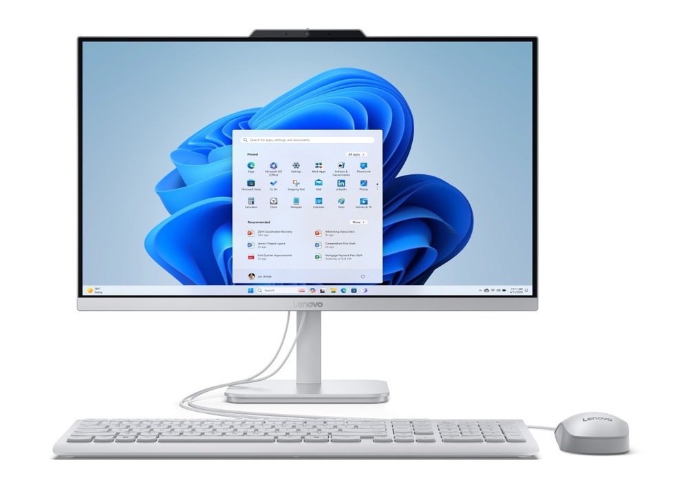 Počítač All In One Lenovo A100 šedý