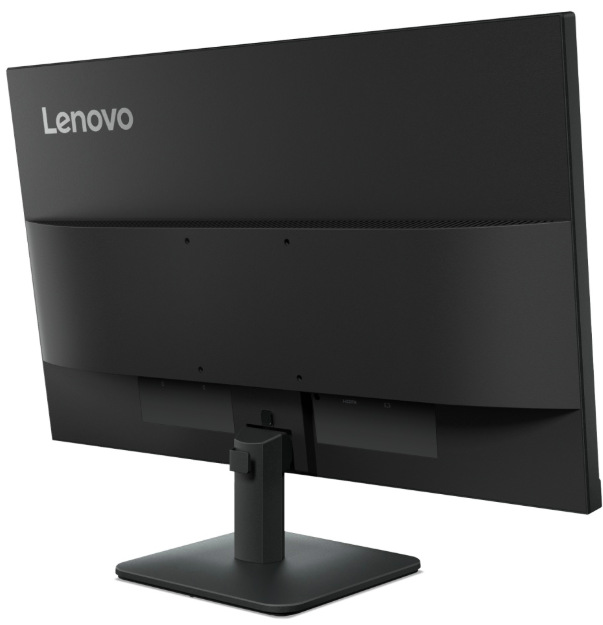 Zadní strana monitoru Lenovo ThinkVision S24-4e s konstrukcí stojanu