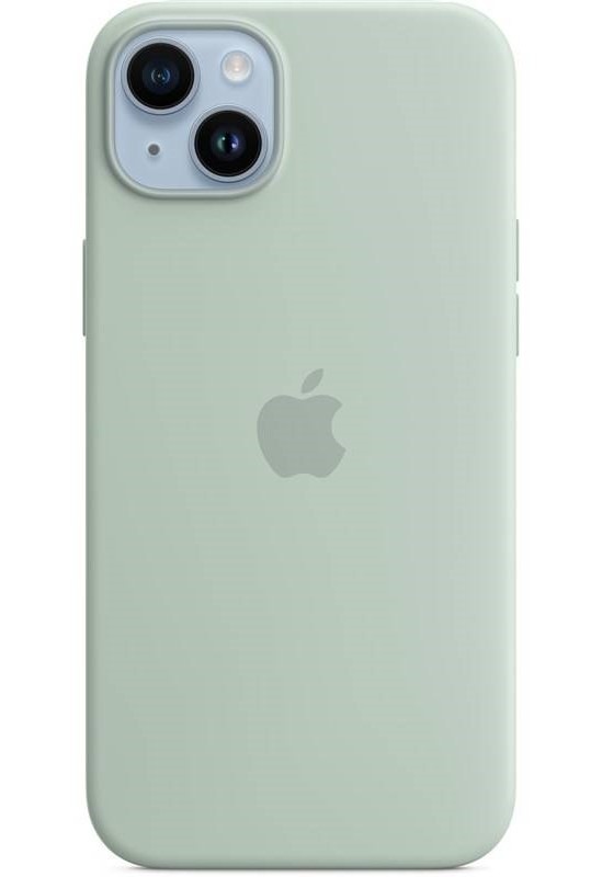 Kryt na mobil Apple Silicone Case s MagSafe pro iPhone 14 Plus - dužnatkově modrý