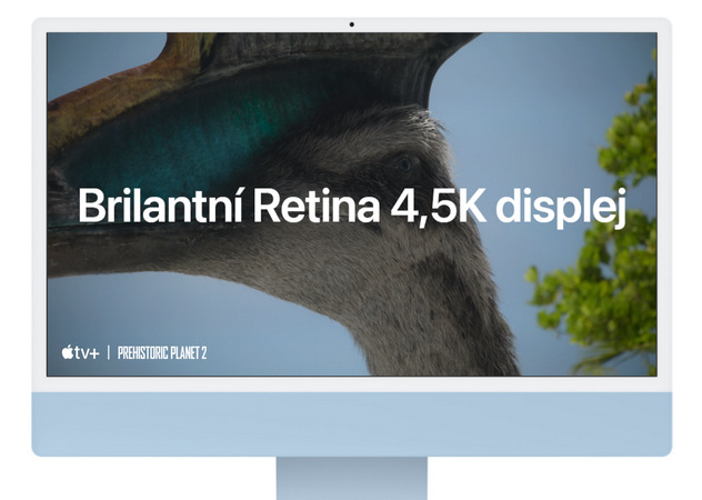 Počítač All In One Apple iMac 24" M3 8-CPU 10-GPU, 256GB - Blue CZ Počítač All In One Apple iMac 24" M3 8-CPU 10-GPU, 256GB - Blue CZ