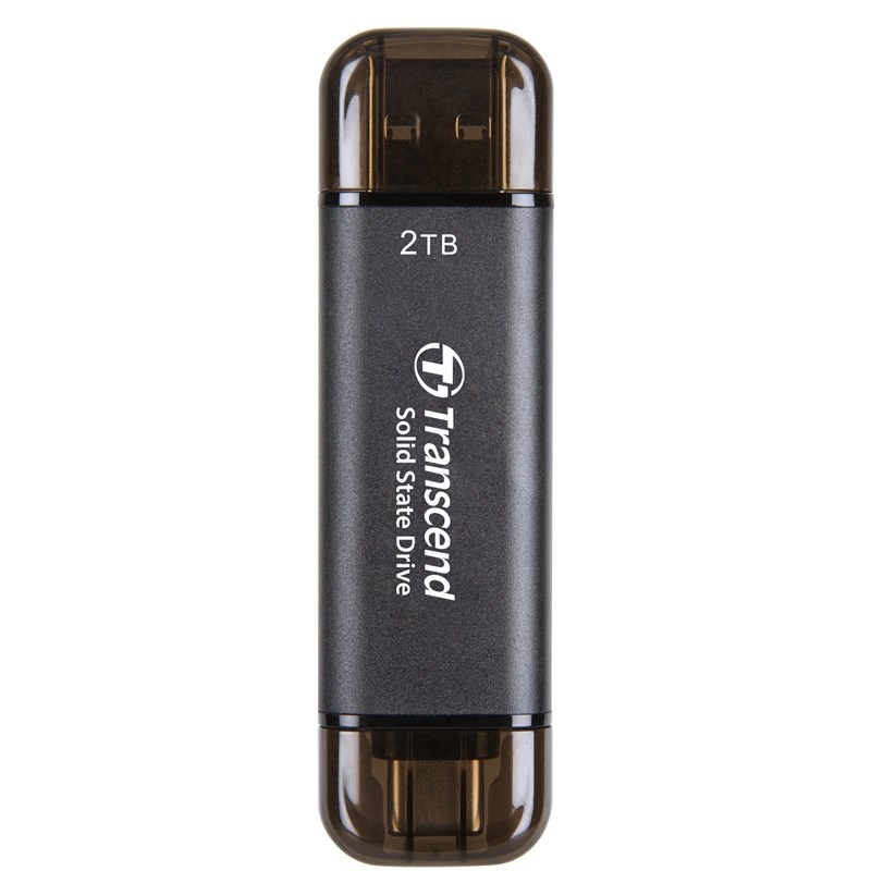SSD externí Transcend ESD310C 2TB, USB-A/USB-C černý