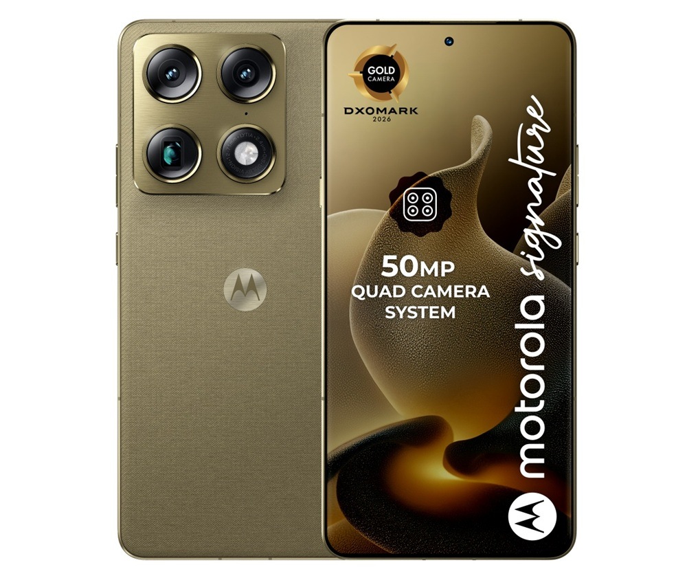 Mobilní telefon Motorola Signature 5G 16 GB / 512 GB zelený Mobilní telefon Motorola Signature 16 GB / 512 GB - zelený