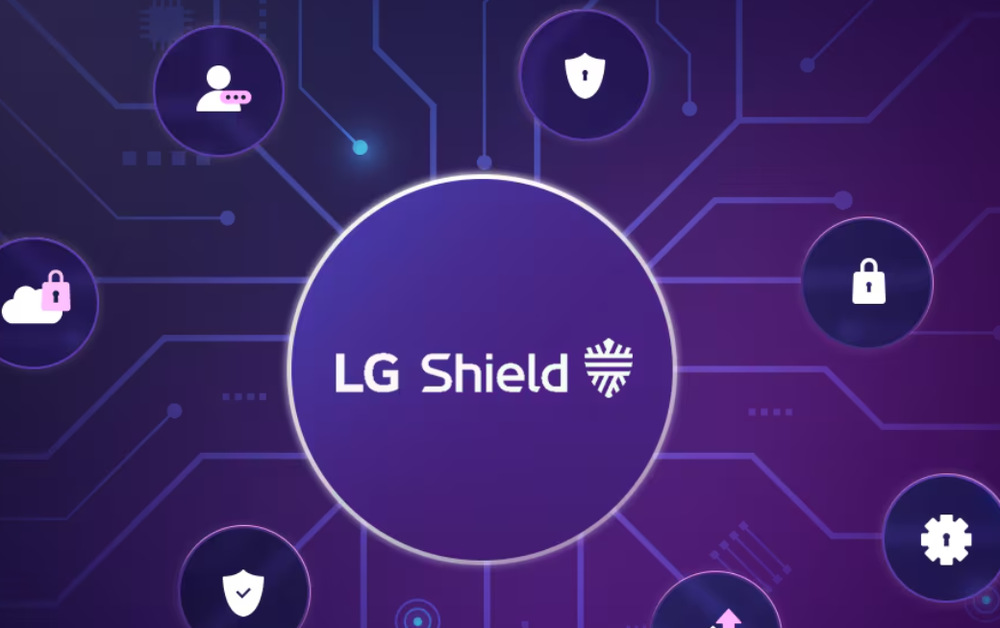 LG 27U511SB chrání technologie LG Shield
