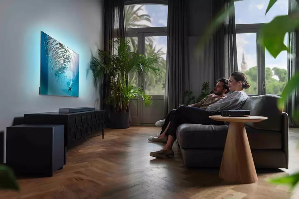 Soundbar Philips B97 Fidelio černý