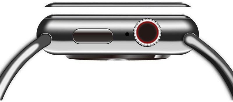 Tvrzené sklo COTECi 4D na Apple Watch 6 44 mm černé