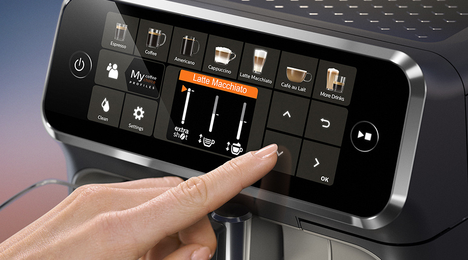 Automatický kávovar Philips Series 5400 LatteGo EP5441/50 černé