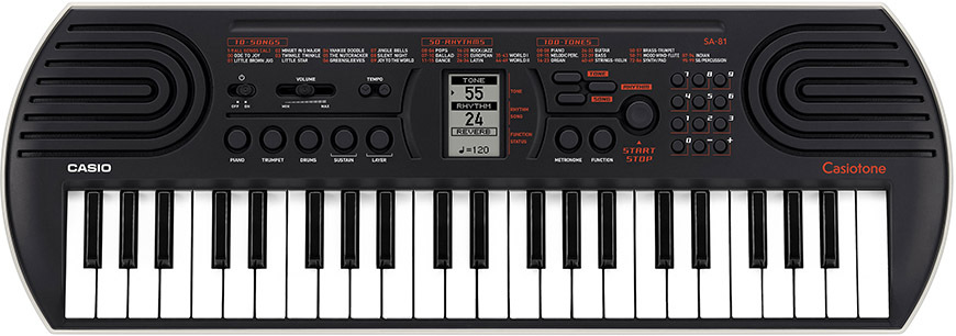 Elektronické klávesy Casio SA 81