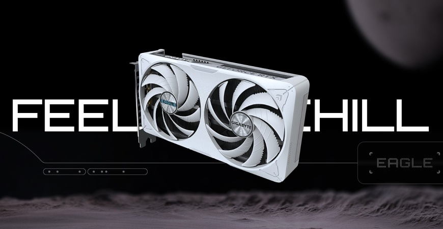 Grafická karta GIGABYTE GeForce RTX 5060 Ti EAGLE ICE OC 8G