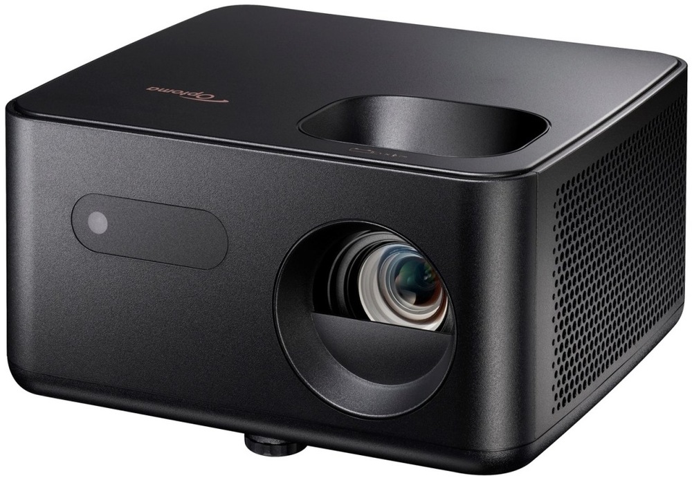 Projektor Optoma Photon Life PH31 DLP zobrazený z přední strany je lehce natočený vpravo