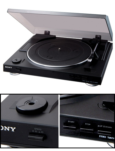 Gramofon Sony PS-LX300USB černý