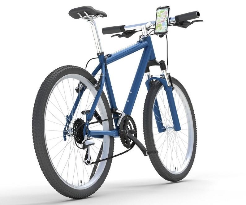 Držák na mobil CellularLine Bike Holder upevnění na řídítka černý