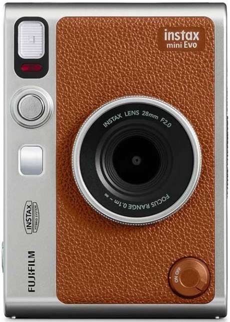 Fujifilm Instax mini EVO (USB-C), hnědá