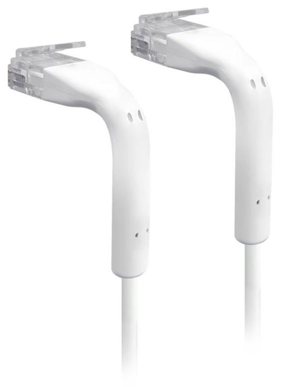 Kabel Ubiquiti UniFi Patch RJ45, Cat6, 0,3m bílý