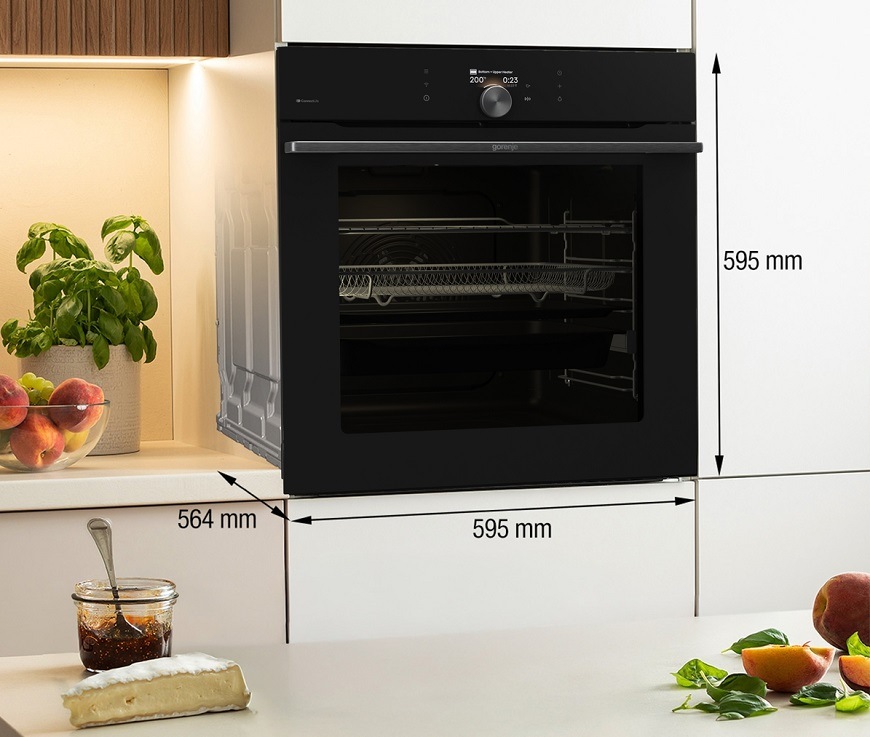 Trouba Gorenje G800 BP6138B černá Vestavná trouba Gorenje BP6138B, černá, v domácnosti