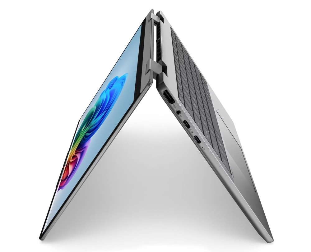 Notebook Lenovo IdeaPad 5 2-in-1 14IPH11 šedý Notebook Lenovo IdeaPad 5 14IPH11 v pozici stanu
