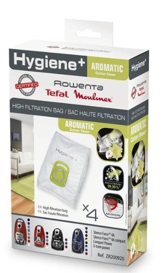 Sáčky do vysavače Rowenta ZR200940 Hygiene+ Aromatic (4 ks)