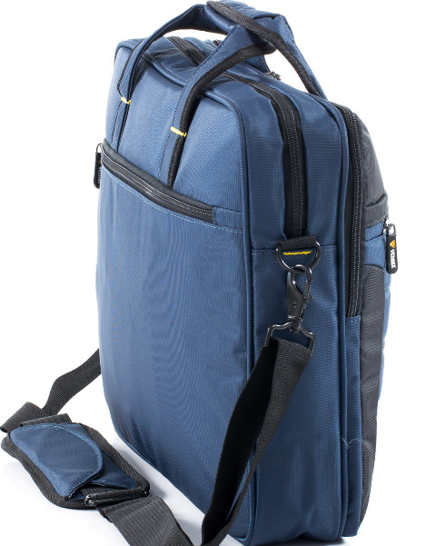 Brašna na notebook YENKEE YBN 1531 Oregon na 15,6" černá/modrá