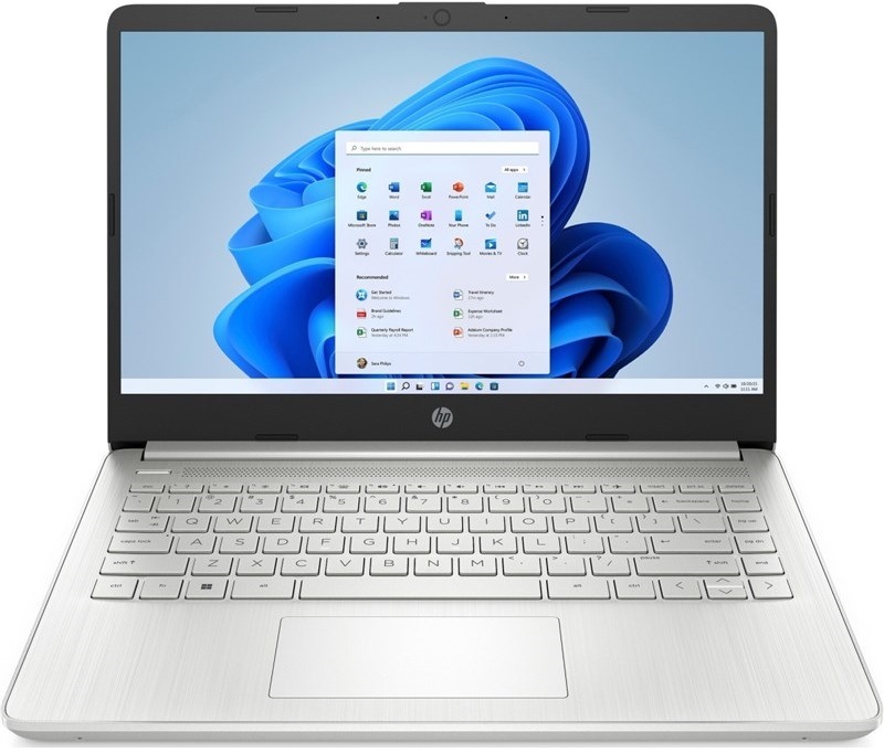 Notebook HP 14s-dq5003nc stříbrný