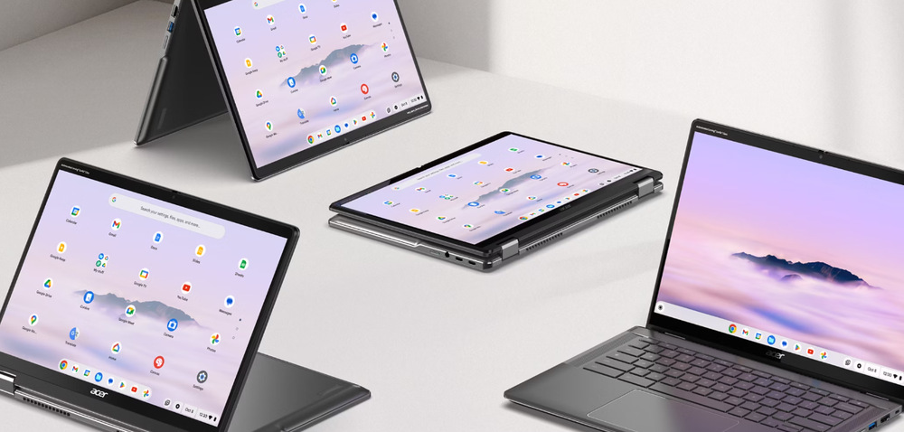 Notebook Acer Chromebook Plus Spin 514 (CP514-4HN-52NT) šedý