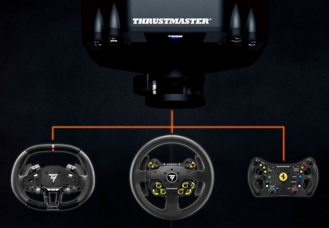 Základna Thrustmaster T598-P Servo Base - PS5, PS4 a PC černý Základnu Thrustmaster T598-P Servo Base můžete připojit k počítači i konzolím PlayStation