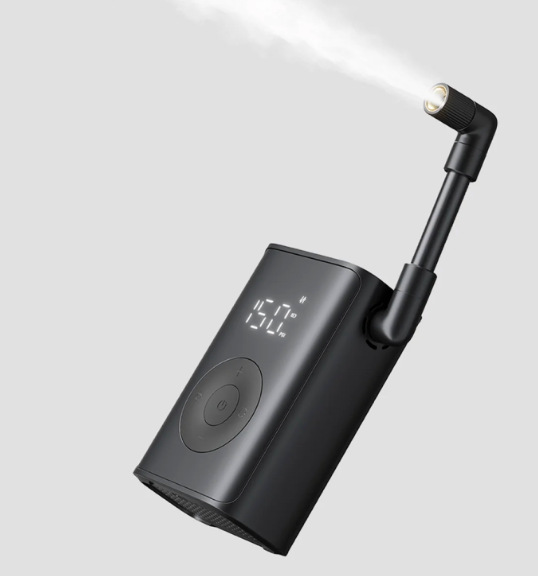 Výkon kompresoru Xiaomi Mijia Compact Portable s maximálním tlakem až 150 psi