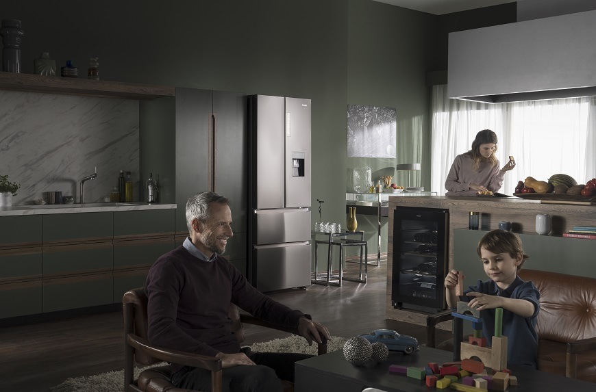 Vinotéka Haier WS32GAE černá