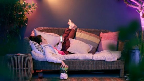 Venkovní svítidlo Philips Hue Calla White and Color Ambiance, bez zdroje nerez Venkovní svítidlo Philips Hue Calla White and Color Ambiance, bez zdroje nerez
