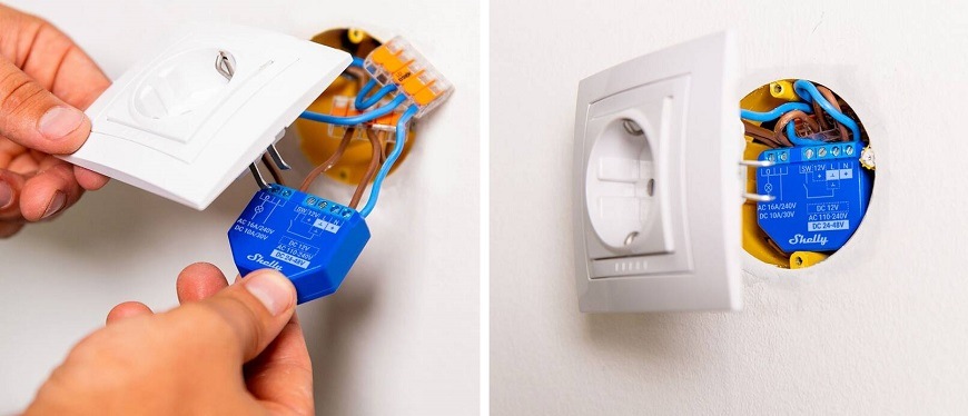 Modul Shelly 1 Plus, spínací, WiFi Shelly 1 Plus