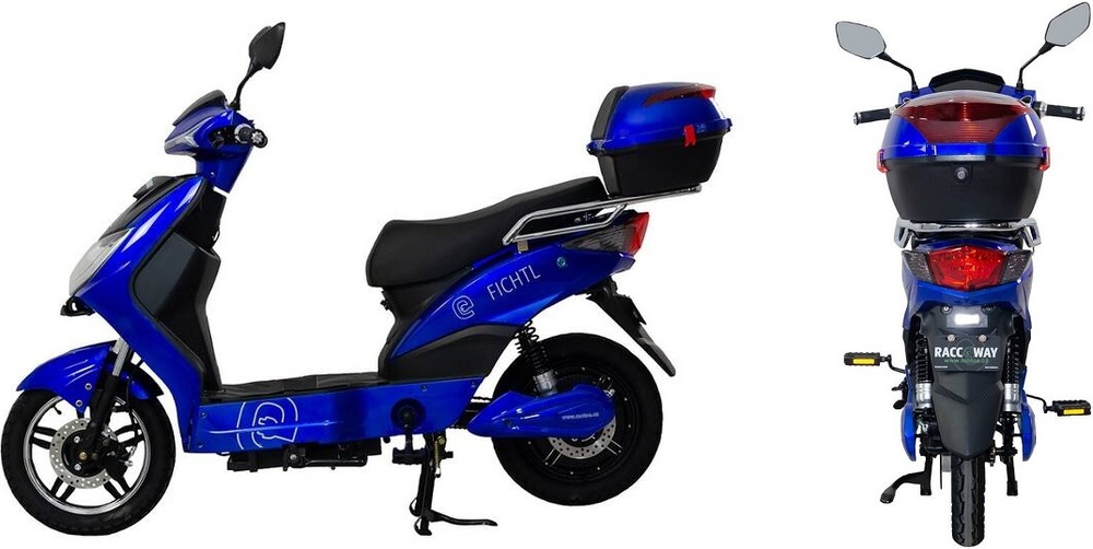Elektroskútr RACCEWAY E-FICHTL 12Ah modrý RACCEWAY E-Fichtl