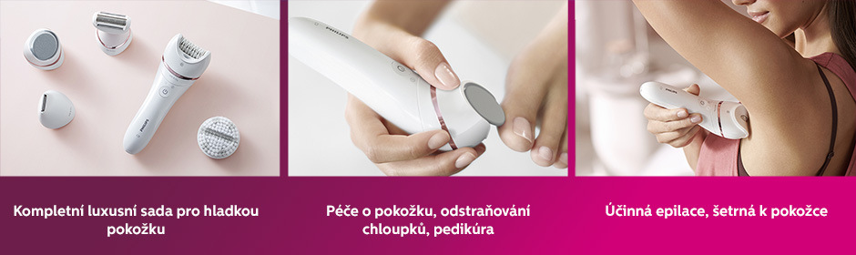 Epilátor Philips Series 9000 BRE740/90 Beauty Set Epilátor Philips Series 9000 BRE740/90 Beauty Set