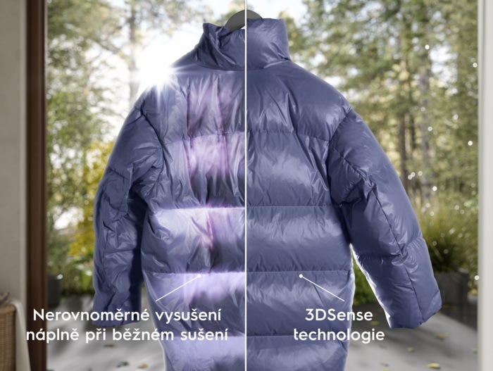 Sušička prádla Electrolux UltraCare 800 EW8D595MCC bílá ELEEW8D495MCC_3DSense