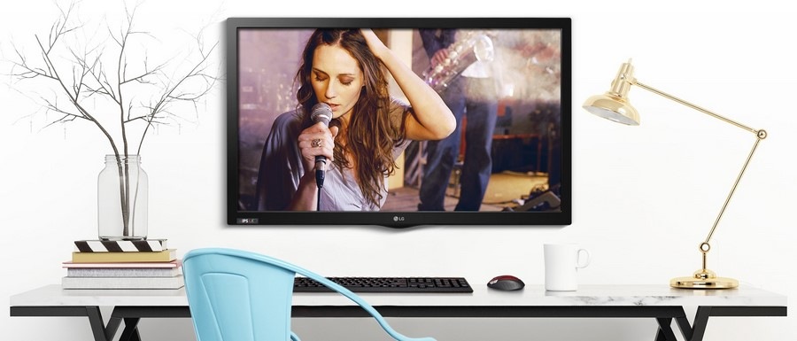 Monitor s TV LG 24MT48DF černý Monitor s TV LG 24MT48DF černý