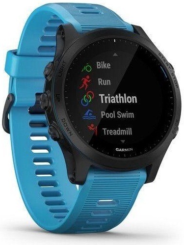 Chytré hodinky Garmin Forerunner 945 PRO Optic TRI bundle modré