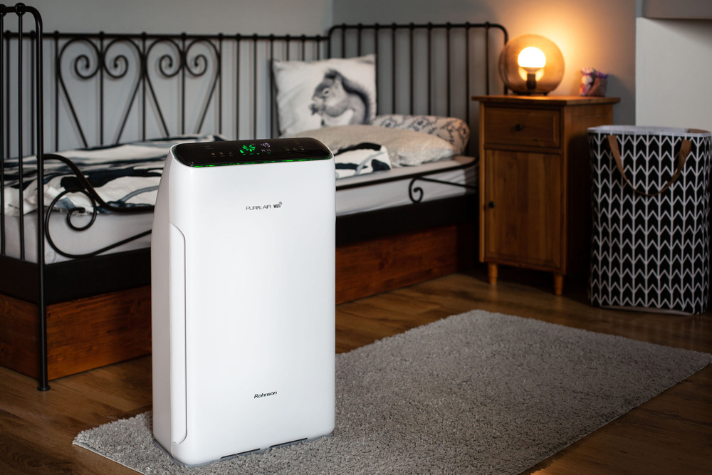 Čistička vzduchu Rohnson R-9700 PURE AIR Wi-Fi bílý Praktické režimy