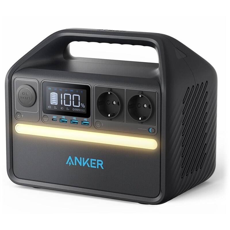 Nabíjecí stanice Anker 535 PowerHouse (512Wh) černá