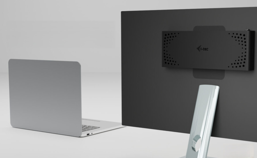 Dokovací stanice i-tec Universal Dual 4K Display, Power Delivery 85W + USB-C 100W černá