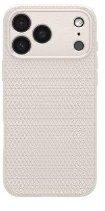  Kryt na mobil Spigen Liquid Air na Apple iPhone 17 Pro v béžové barvě