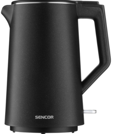 Varná konvice Sencor SWK 0600BK o objemu 1,7 l v černém provedení