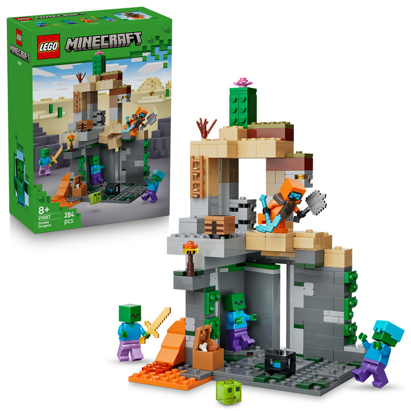 Stavebnice LEGO® Minecraft® 21587 Zombie kobka