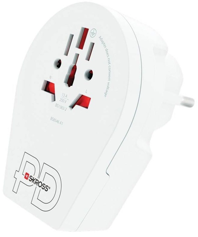SKROSS Europe USB C20PD pro cizince v ČR, USB-C, PD 20 W