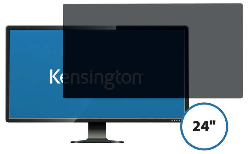 Privátní filtr KENSINGTON pro monitor 24" Wide (16:10), dvousměrný, odnímatelný KGN626488